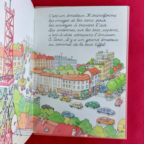 La Télévision FRENCH Language Kids HC Book Viens Voir! 3 4 5 Ans Andre Posner - Picture 9 of 10
